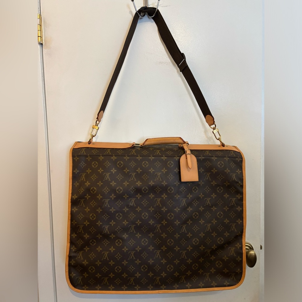Louis Vuitton Brown Monogram Travel Garment Bag